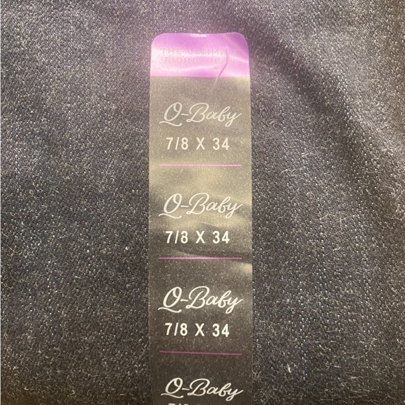 Wrangler Women’s Q-Baby jeans. 7/8 x 34 Brand new! - Picture 2 of 8